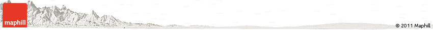 Shaded Relief Horizon Map of Pwinbyu, lighten Shaded Relief Horizon Map of Pwinbyu, lighten