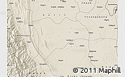 Shaded Relief Map of Pwinbyu