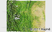 Satellite 3D Map of Saw