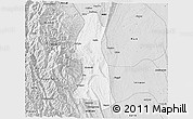 Silver Style 3D Map of Saw
