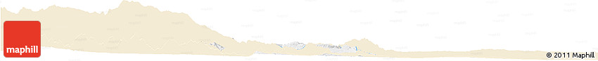 Classic Style Horizon Map of Saw, single color outside