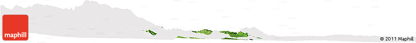 Satellite Horizon Map of Saw, cropped outside