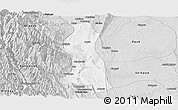 Silver Style Panoramic Map of Saw