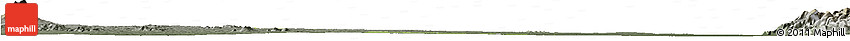 Physical Horizon Map of Meiktila, darken, semi-desaturated