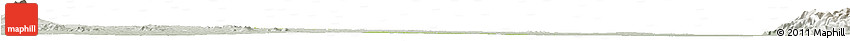 Physical Horizon Map of Meiktila, lighten, semi-desaturated