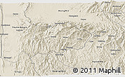 Shaded Relief 3D Map of Mogok