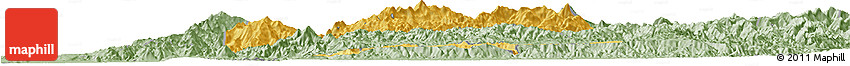 Savanna Style Horizon Map of Mogok