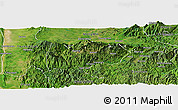 Satellite Panoramic Map of Mogok