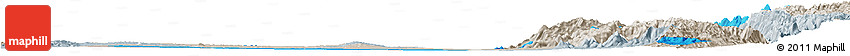 Political Horizon Map of Pyawbwe, lighten, semi-desaturated