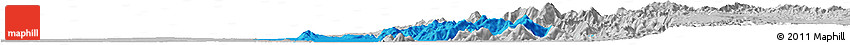 Political Horizon Map of Singu, lighten, desaturated