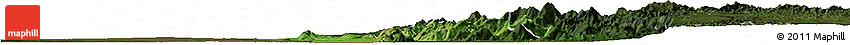 Satellite Horizon Map of Singu, darken