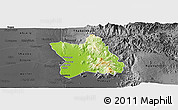 Physical Panoramic Map of Singu, darken, desaturated