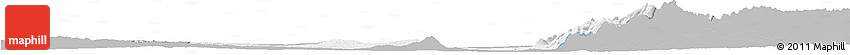 Gray Horizon Map of Tatkon, single color outside