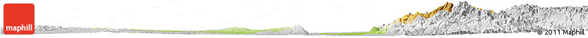 Physical Horizon Map of Tatkon, lighten, desaturated