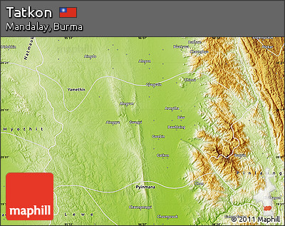 Physical Map of Tatkon