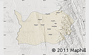 Shaded Relief Map of Tatkon, lighten, semi-desaturated