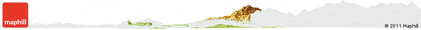 Physical Horizon Map of Thabeikkyin, single color outside