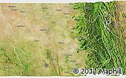 Satellite 3D Map of Yamethin