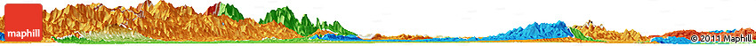 Physical Horizon Map of Homalin, political outside