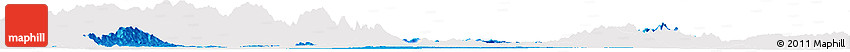 Political Horizon Map of Homalin, single color outside