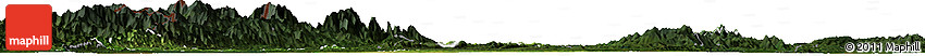 Satellite Horizon Map of Homalin, darken