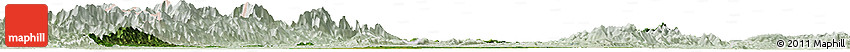 Satellite Horizon Map of Homalin, lighten