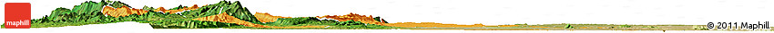 Political Horizon Map of Kani, satellite outside