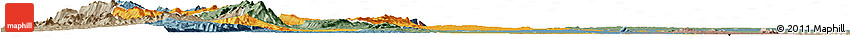 Political Horizon Map of Kani, semi-desaturated