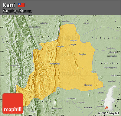 Savanna Style Map of Kani