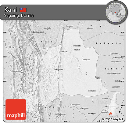 Silver Style Map of Kani