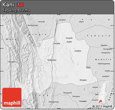 Silver Style Map of Kani