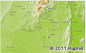 Physical 3D Map of Kawlin