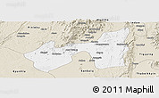 Classic Style Panoramic Map of Kawlin