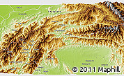 Physical 3D Map of Nanyun