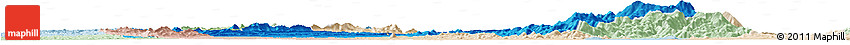 Political Horizon Map of Pinlebu, lighten