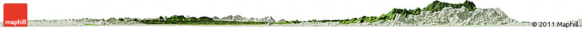 Satellite Horizon Map of Pinlebu, lighten