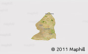 Satellite 3D Map of Salingyi, cropped outside