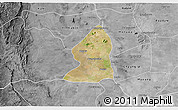 Satellite 3D Map of Salingyi, desaturated
