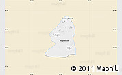 Classic Style Map of Salingyi, single color outside