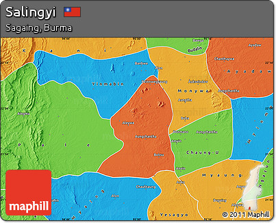 Political Map of Salingyi