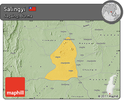 Savanna Style Map of Salingyi