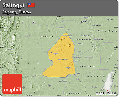 Savanna Style Map of Salingyi