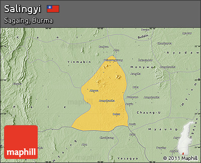 Savanna Style Map of Salingyi