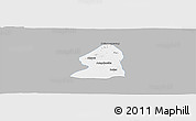 Gray Panoramic Map of Salingyi, single color outside