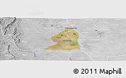 Satellite Panoramic Map of Salingyi, lighten, desaturated