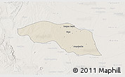 Shaded Relief 3D Map of Tabayin, lighten