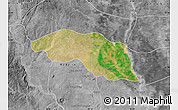 Satellite Map of Tabayin, desaturated