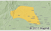 Savanna Style 3D Map of Taze