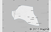 Gray Map of Taze, single color outside