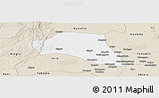 Classic Style Panoramic Map of Taze